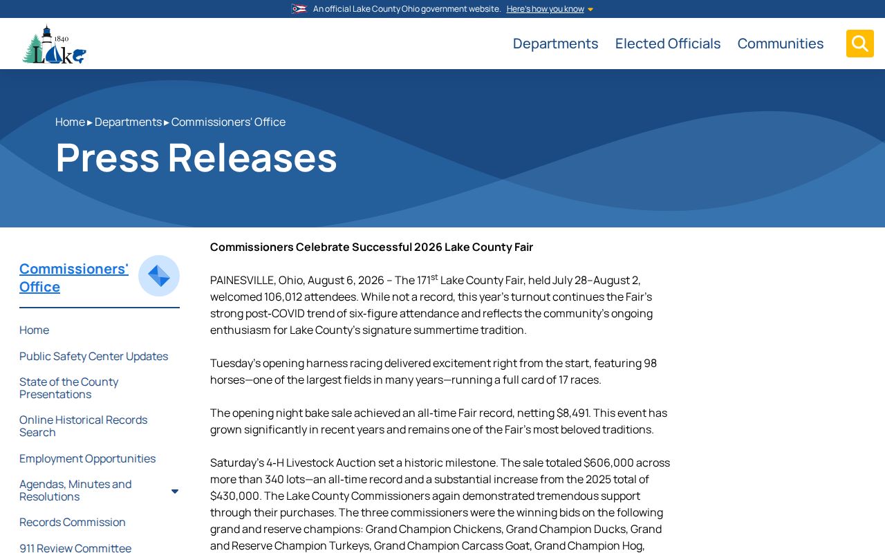 Willoughby previous residents Lake County records office notice
