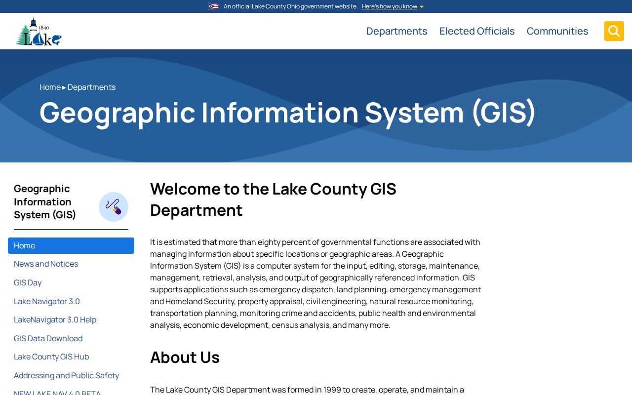 Willoughby street directory Lake County GIS maps and parcel layers