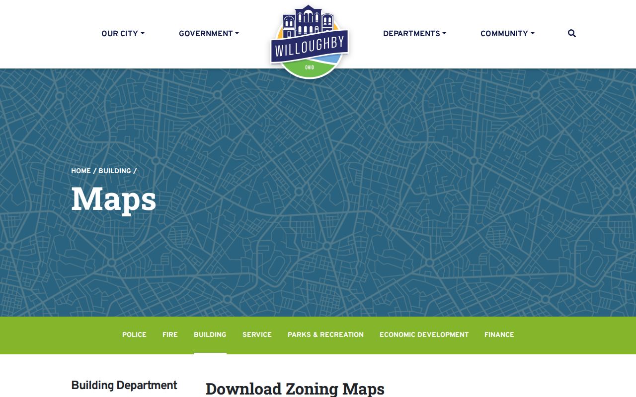 Willoughby street directory city street and ward map resource