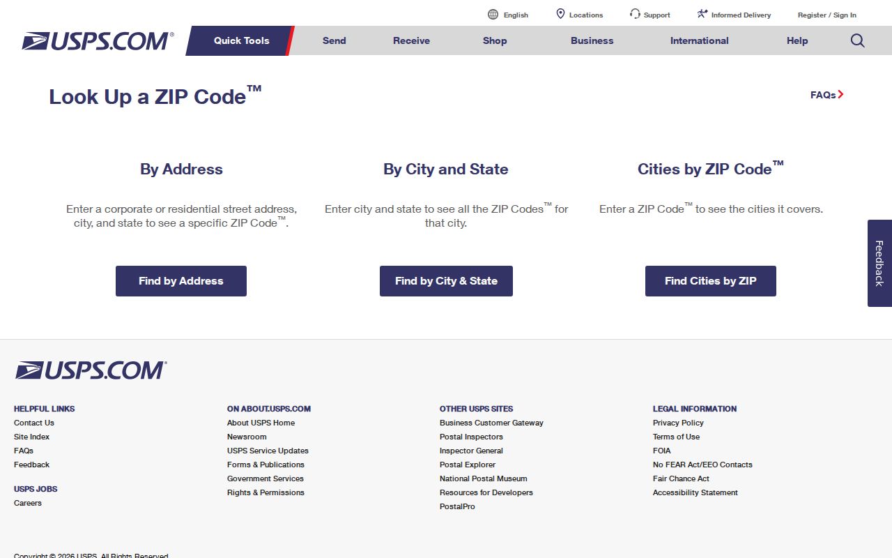Willoughby ZIP code directory USPS address lookup